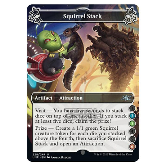 Magic The Gathering - Unfinity - Squirrel Stack - 228a/244