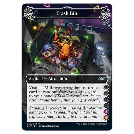 Magic The Gathering - Unfinity - Trash Bin - 232d/244