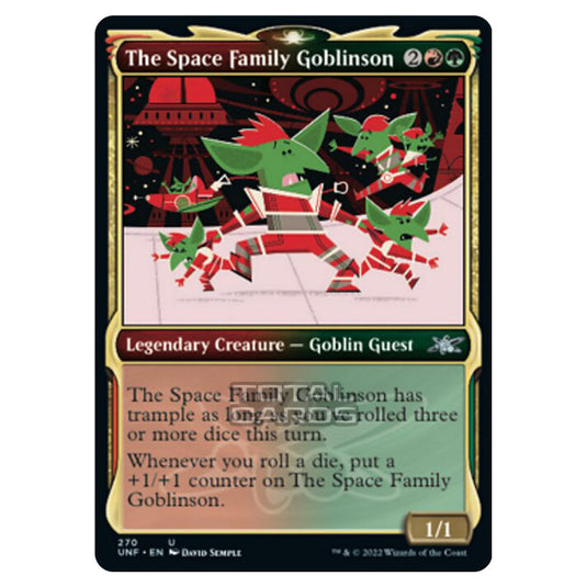 Magic The Gathering - Unfinity - The Space Family Goblinson (Showcase Card) - 270/244