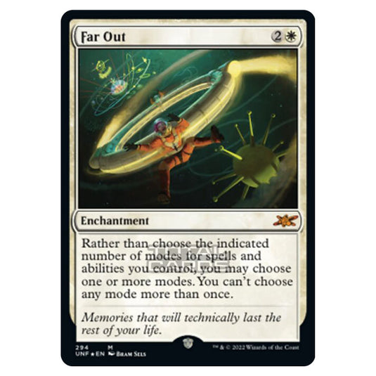 Magic The Gathering - Unfinity - Far Out (Galaxy Foil) - 294/244