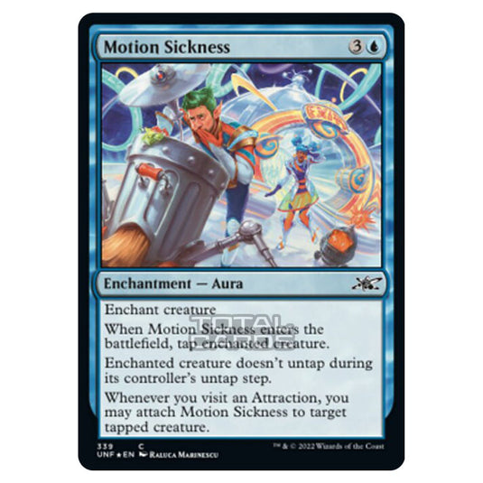 Magic The Gathering - Unfinity - Motion Sickness (Galaxy Foil) - 339/244