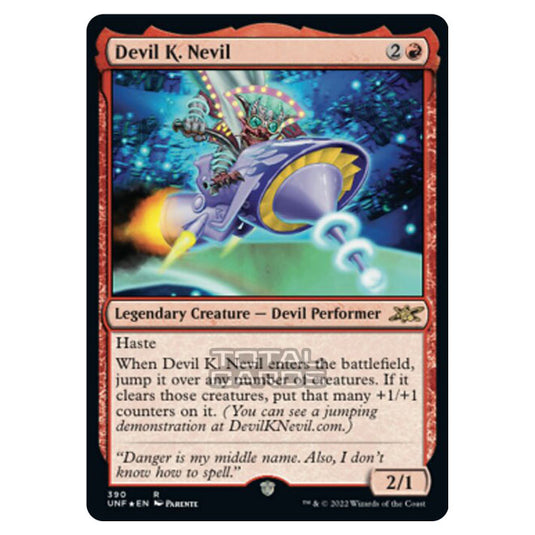 Magic The Gathering - Unfinity - Devil K. Nevil (Galaxy Foil) - 390/244