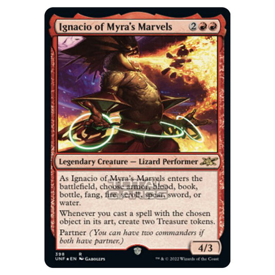 Magic The Gathering - Unfinity - Ignacio of Myra's Marvels (Galaxy Foil) - 398/244