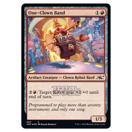 Magic The Gathering - Unfinity - One-Clown Band (Galaxy Foil) - 403/244