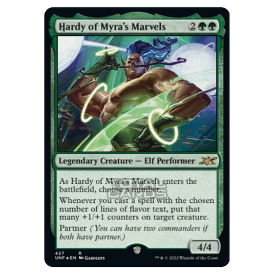 Magic The Gathering - Unfinity - Hardy of Myra's Marvels (Galaxy Foil) - 427/244