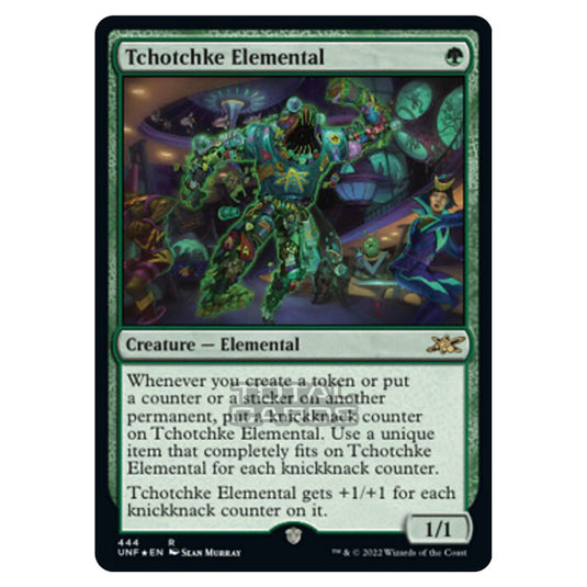 Magic The Gathering - Unfinity - Tchotchke Elemental (Galaxy Foil) - 444/244