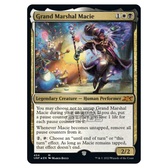 Magic The Gathering - Unfinity - Grand Marshal Macie (Galaxy Foil) - 454/244