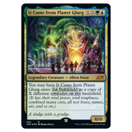 Magic The Gathering - Unfinity - It Came from Planet Glurg (Galaxy Foil) - 455/244