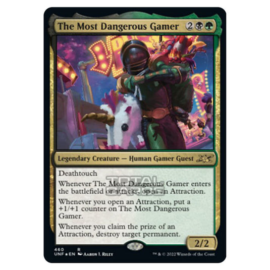 Magic The Gathering - Unfinity - The Most Dangerous Gamer (Galaxy Foil) - 460/244