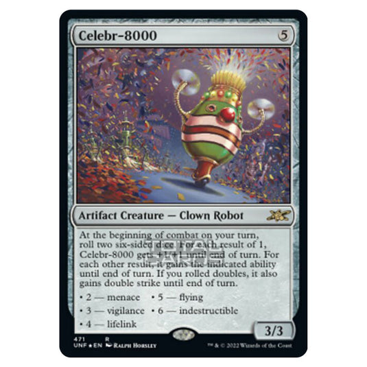 Magic The Gathering - Unfinity - Celebr-8000 (Galaxy Foil) - 471/244