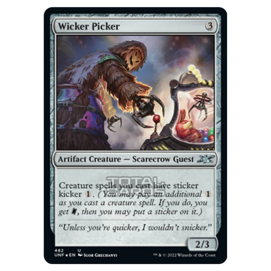 Magic The Gathering - Unfinity - Wicker Picker (Galaxy Foil) - 482/244