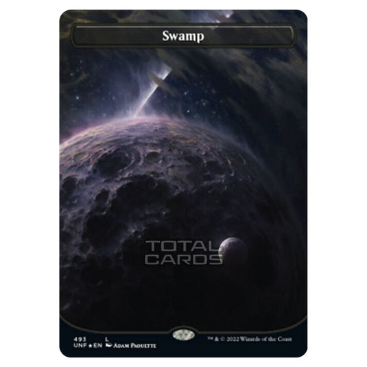 Magic The Gathering - Unfinity - Swamp (Galaxy Foil) - 493/244