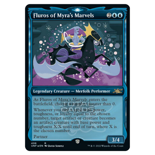 Magic The Gathering - Unfinity - Fluros of Myra's Marvels (Galaxy Foil) - 498/244