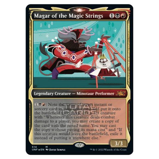 Magic The Gathering - Unfinity - Magar of the Magic Strings (Galaxy Foil) - 514/244