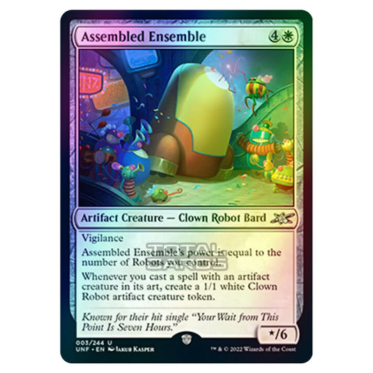 Magic The Gathering - Unfinity - Assembled Ensemble - 003/244 (Foil)