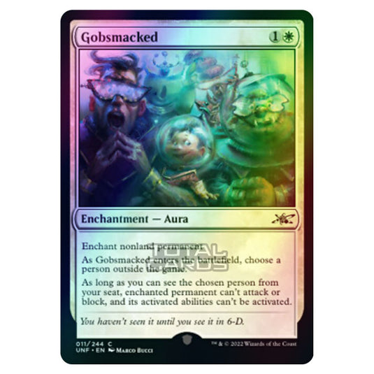 Magic The Gathering - Unfinity - Gobsmacked - 011/244 (Foil)