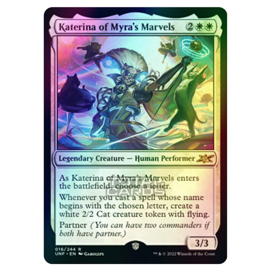 Magic The Gathering - Unfinity - Katerina of Myra's Marvels - 016/244 (Foil)