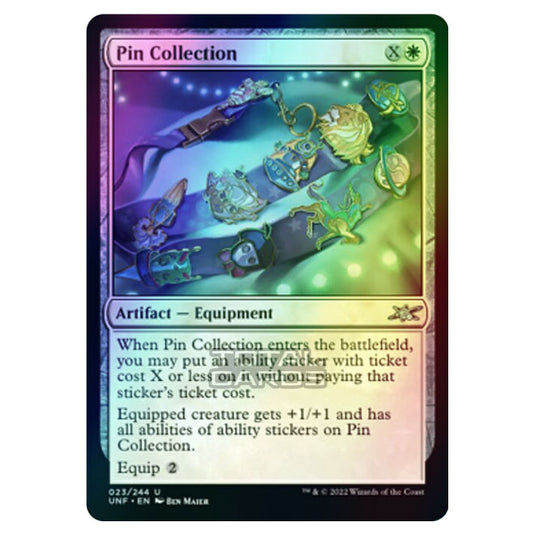 Magic The Gathering - Unfinity - Pin Collection - 023/244 (Foil)