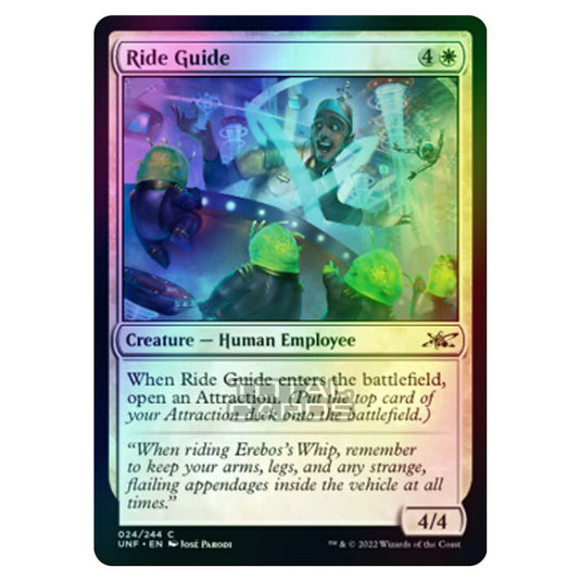 Magic The Gathering - Unfinity - Ride Guide - 024/244 (Foil)