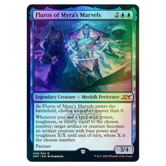 Magic The Gathering - Unfinity - Fluros of Myra's Marvels - 046/244 (Foil)