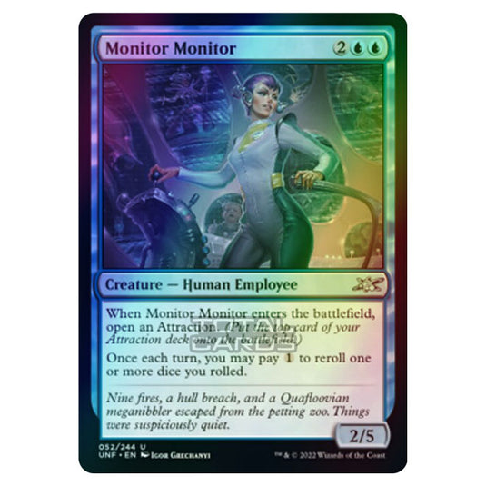 Magic The Gathering - Unfinity - Monitor Monitor - 052/244 (Foil)