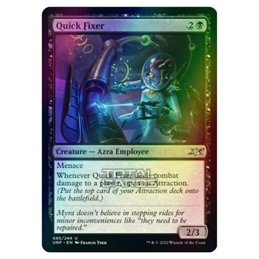 Magic The Gathering - Unfinity - Quick Fixer - 085/244 (Foil)