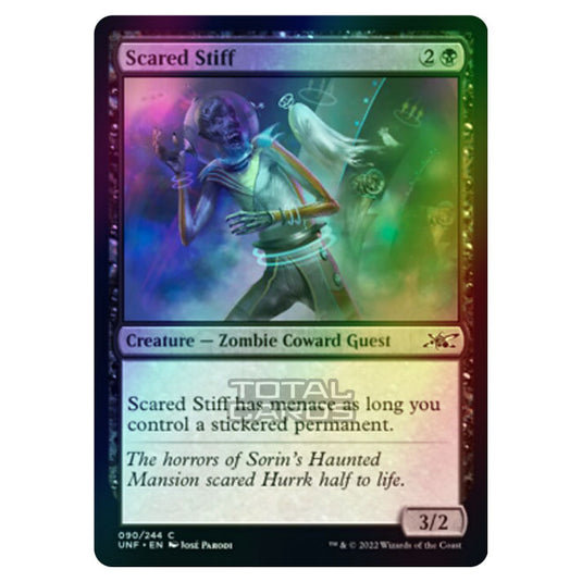 Magic The Gathering - Unfinity - Scared Stiff - 090/244 (Foil)