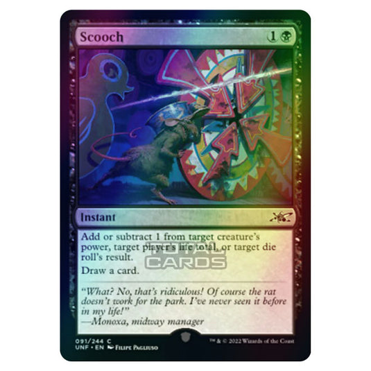 Magic The Gathering - Unfinity - Scooch - 091/244 (Foil)