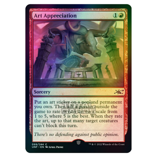 Magic The Gathering - Unfinity - Art Appreciation - 099/244 (Foil)