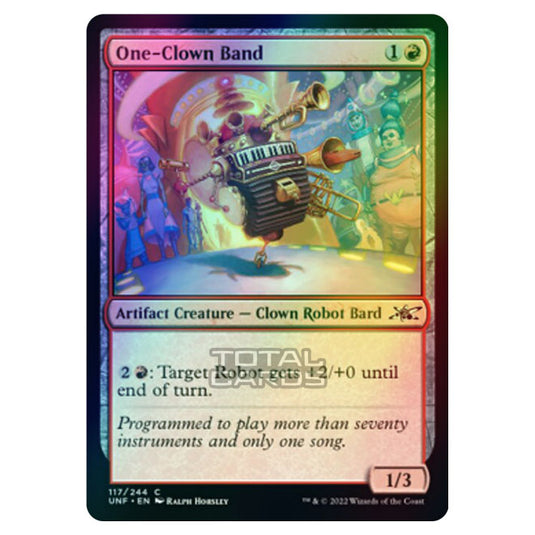 Magic The Gathering - Unfinity - One-Clown Band - 117/244 (Foil)