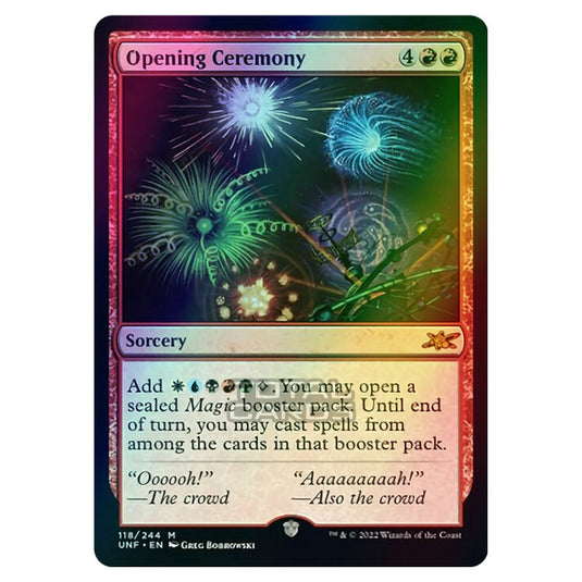 Magic The Gathering - Unfinity - Opening Ceremony - 118/244 (Foil)