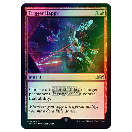 Magic The Gathering - Unfinity - Trigger Happy - 125/244 (Foil)