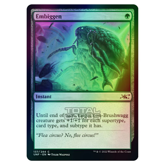 Magic The Gathering - Unfinity - Embiggen - 137/244 (Foil)