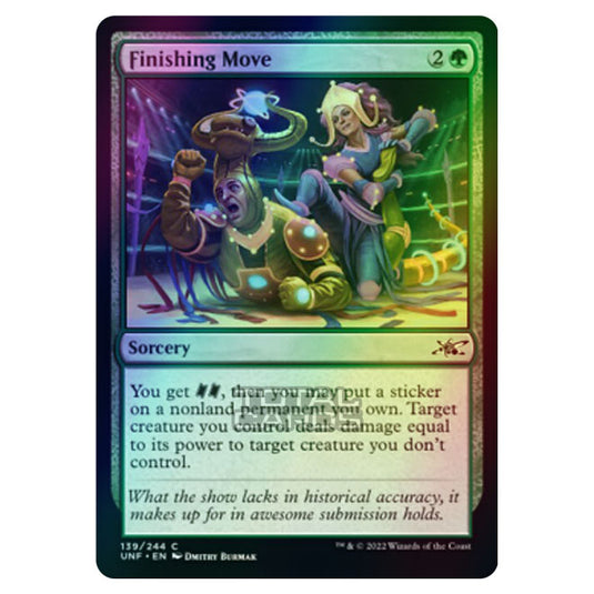 Magic The Gathering - Unfinity - Finishing Move - 139/244 (Foil)