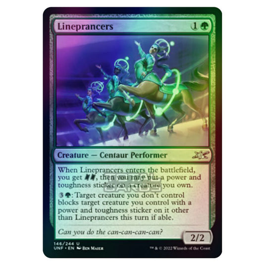 Magic The Gathering - Unfinity - Lineprancers - 146/244 (Foil)