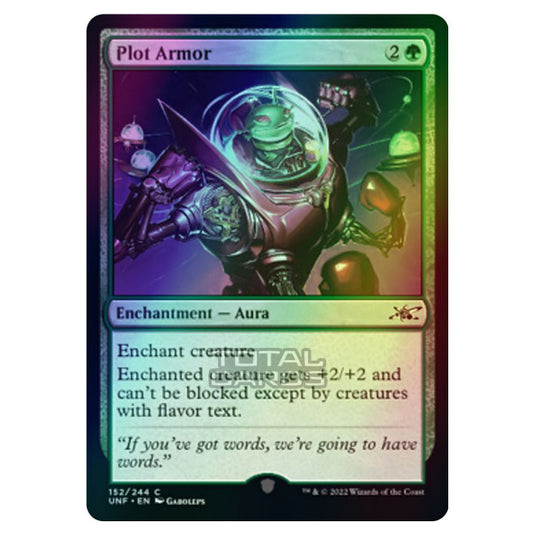 Magic The Gathering - Unfinity - Plot Armor - 152/244 (Foil)