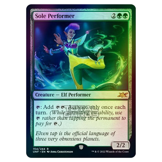 Magic The Gathering - Unfinity - Sole Performer - 154/244 (Foil)