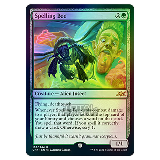 Magic The Gathering - Unfinity - Spelling Bee - 155/244 (Foil)