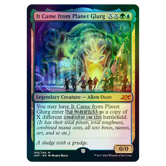 Magic The Gathering - Unfinity - It Came from Planet Glurg - 169/244 (Foil)