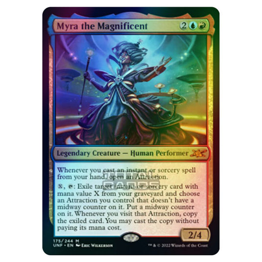 Magic The Gathering - Unfinity - Myra the Magnificent - 175/244 (Foil)