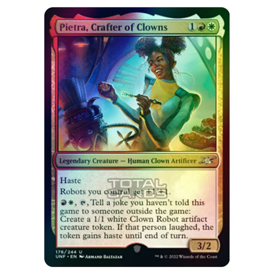 Magic The Gathering - Unfinity - Pietra, Crafter of Clowns - 176/244 (Foil)