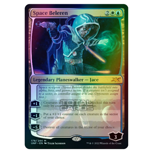 Magic The Gathering - Unfinity - Space Beleren - 178/244 (Foil)