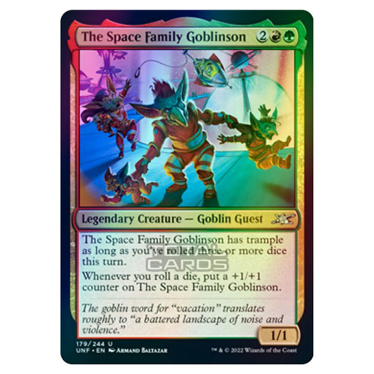 Magic The Gathering - Unfinity - The Space Family Goblinson - 179/244 (Foil)