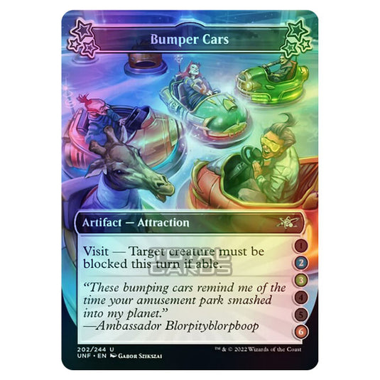 Magic The Gathering - Unfinity - Bumper Cars - 202a/244 (Foil)