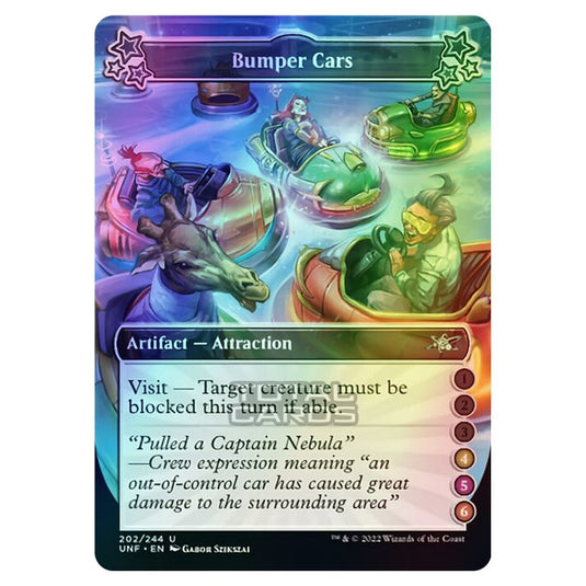 Magic The Gathering - Unfinity - Bumper Cars - 202f/244 (Foil)