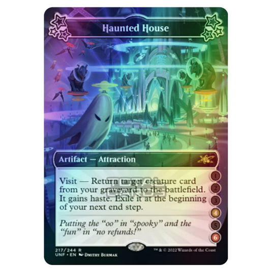 Magic The Gathering - Unfinity - Haunted House - 217b/244 (Foil)