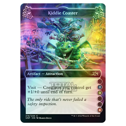 Magic The Gathering - Unfinity - Kiddie Coaster - 219a/244 (Foil)