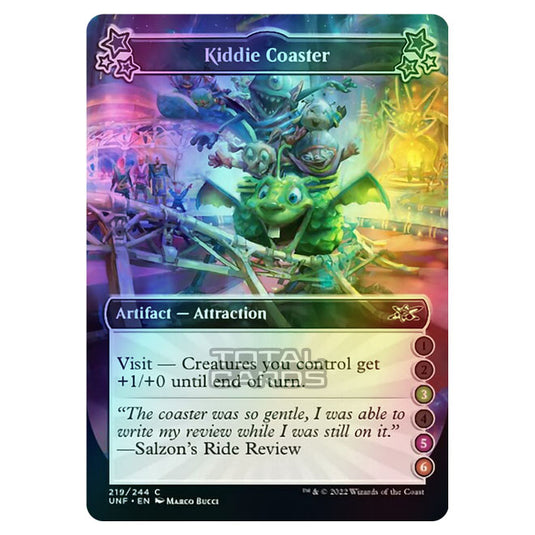 Magic The Gathering - Unfinity - Kiddie Coaster - 219e/244 (Foil)