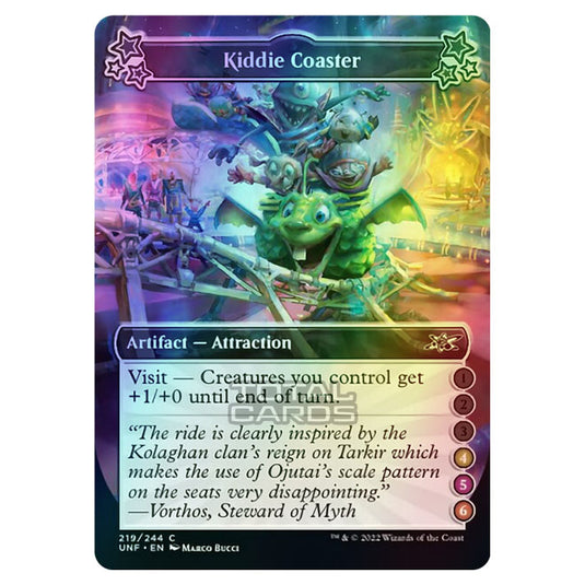 Magic The Gathering - Unfinity - Kiddie Coaster - 219f/244 (Foil)