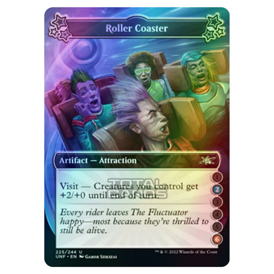 Magic The Gathering - Unfinity - Roller Coaster - 225a/244 (Foil)